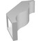 Ekena Millwork 3 1/2-in. W x 10-in. D x 14-in. H Funston Architectural Grade PVC Knee Brace BRCP035X10X14FST - alternate 5